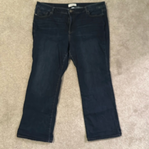 Lane Bryant Denim - Lane Bryant Mid-Rise Boot Cut Jeans, size 24S, EUC